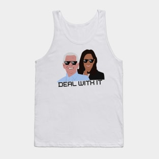 Joe Biden Kamala Harris Deal With It Tank Top